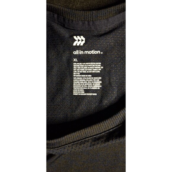All In Motion Blue Heather Seamless Athletic T-Shirt Men's Size XL New w/ Tags - Picture 3 of 9
